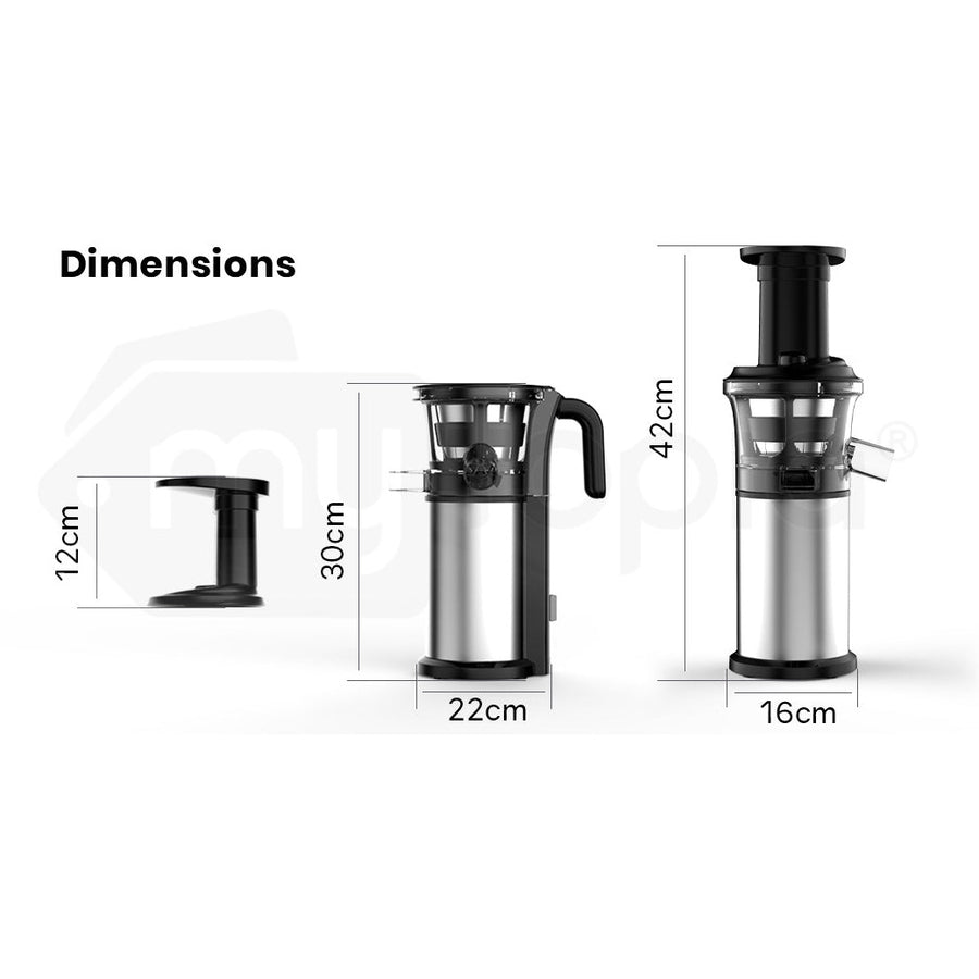 Cold Press Slow Juicer Machine Fruit Electric Juice Maker Vegetable Extractor Squeezer