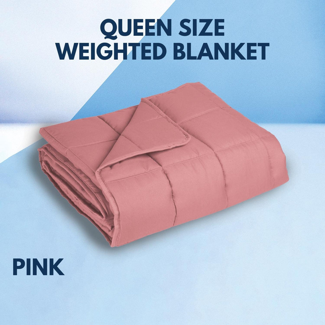 Gominimo Weighted Blanket 9KG Light Pink GO-WB-112-SN