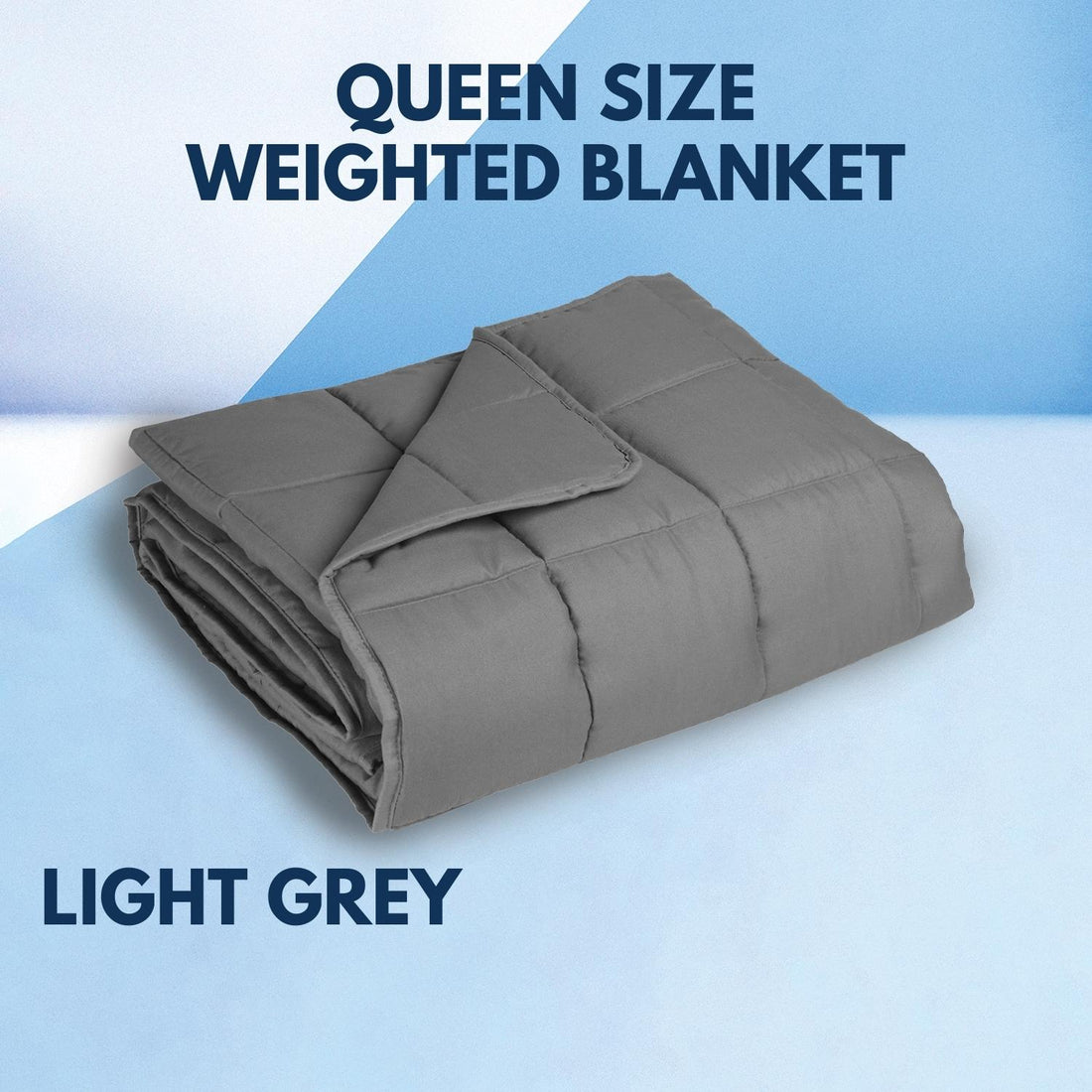 Gominimo Weighted Blanket 9KG Light Grey GO-WB-111-SN