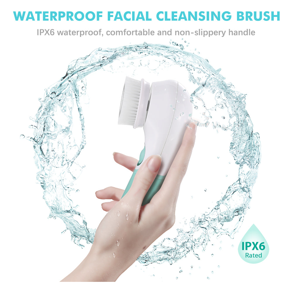 Rotatable Electric Facial Cleanser TB-14838