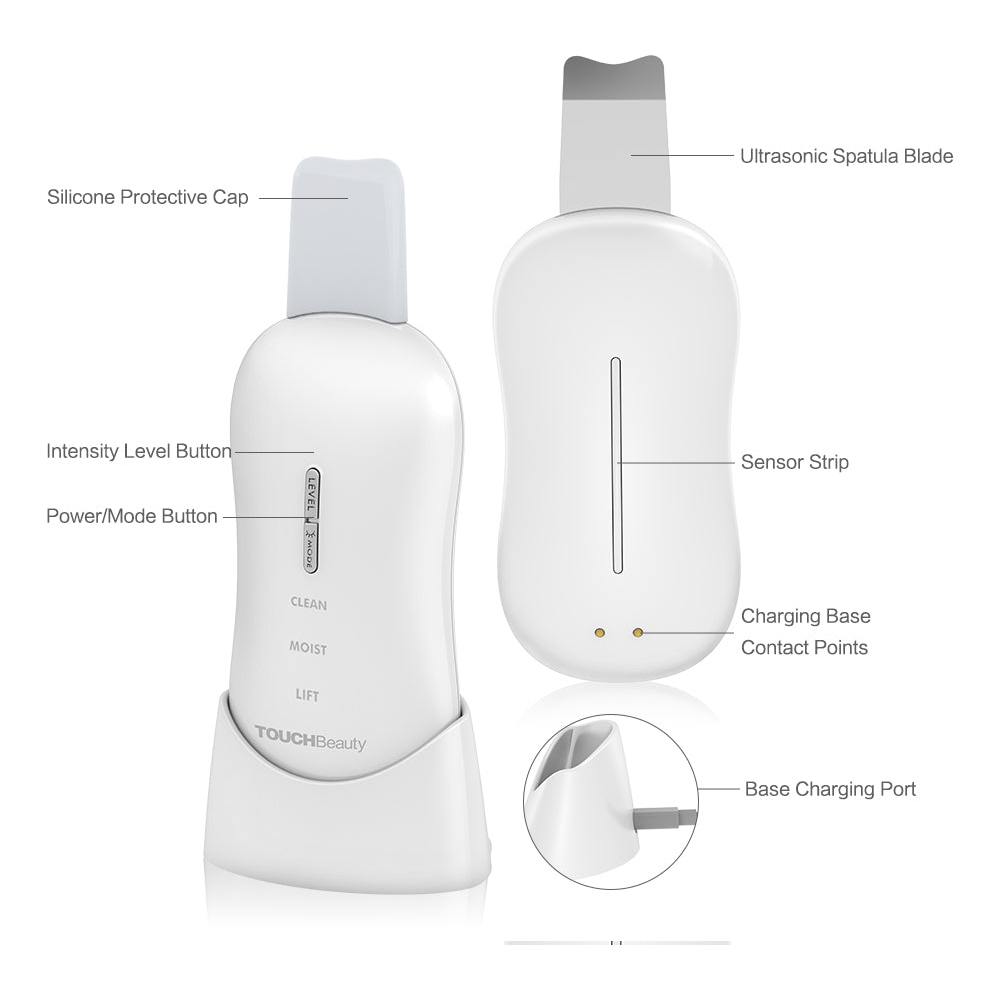 Ultrasonic Exfoliating Scrub Device TB-1887