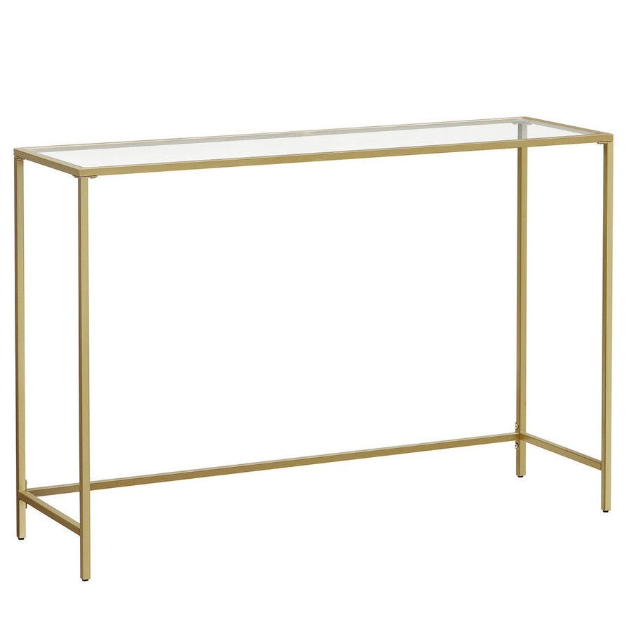 Console Table Tempered Glass Gold LGT036A01