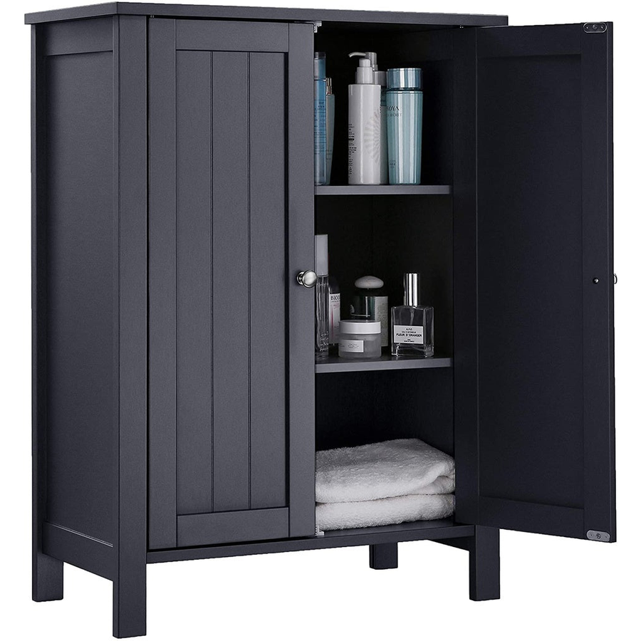 Floor Cabinet with 2 Doors Gray BCB60GY