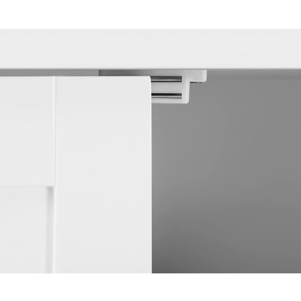 Floor Cabinet with 2 Doors White BCB60W