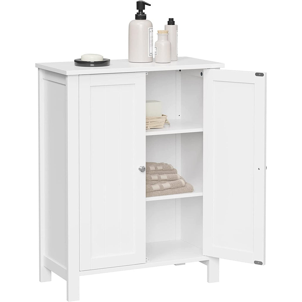 Floor Cabinet with 2 Doors White BCB60W