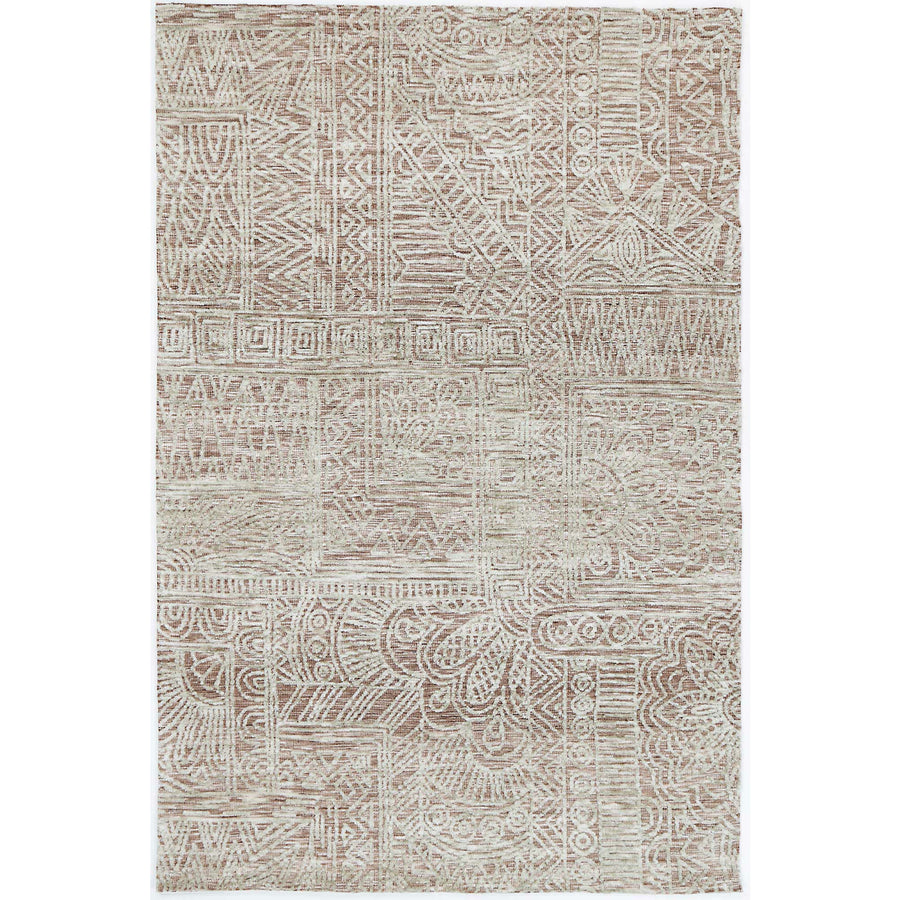 Alayah Rust Flower Rug 160x230 cm