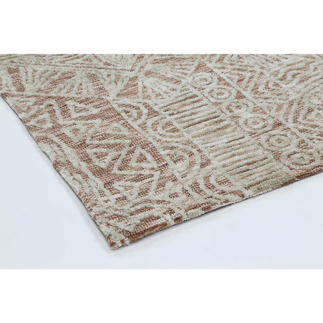 Alayah Rust Flower Rug 160x230 cm