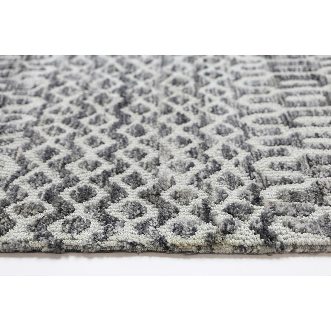 Alayah Camphils Grey Rug 200x290 cm