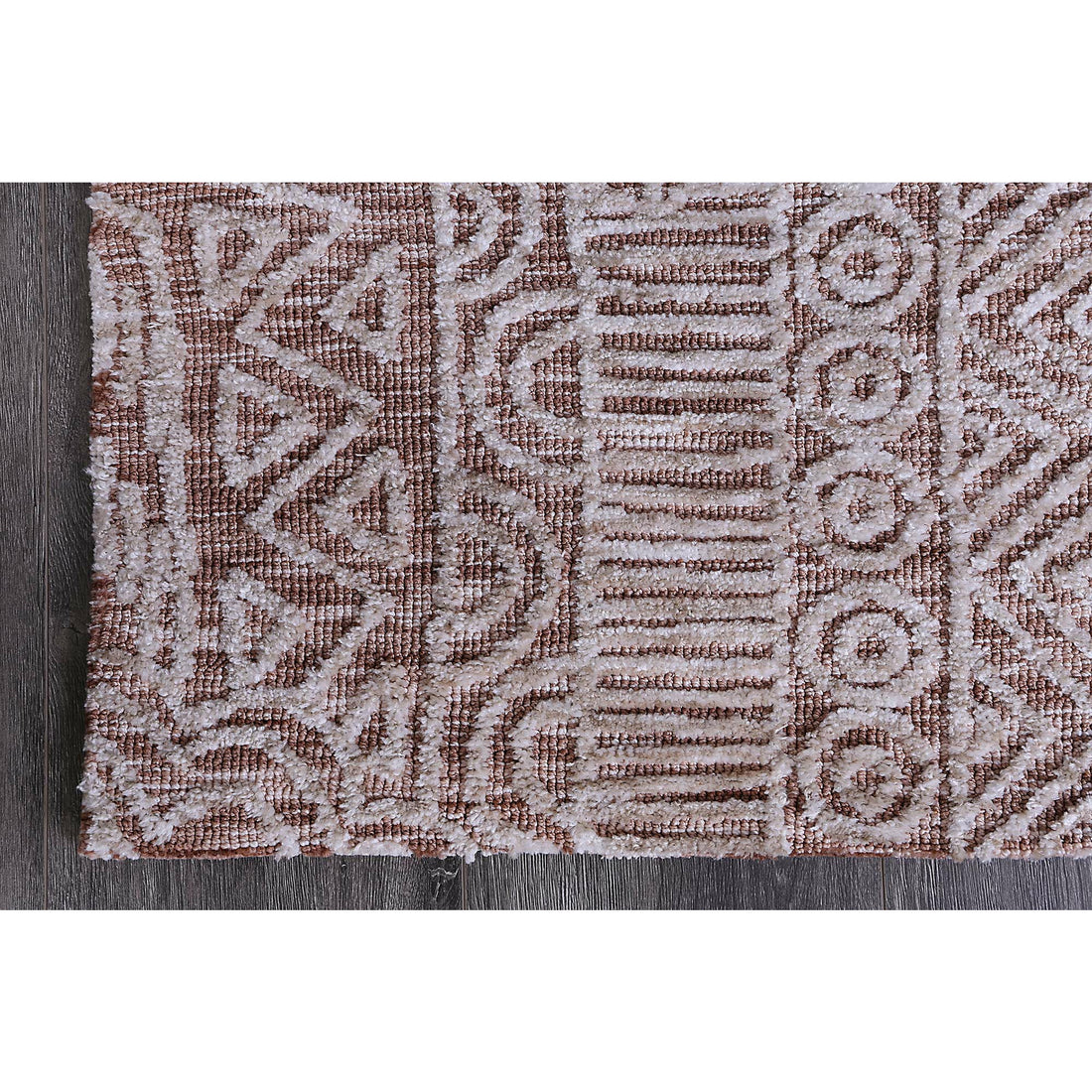 Alayah Rust Flower Rug 200x290 cm