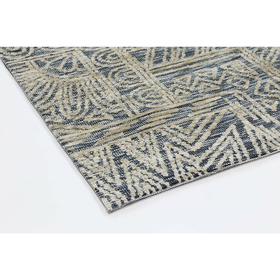 Alayah Anthacite Flower Rug 240x330 cm