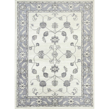 Arya Cream Grey Oriental Rug 160x220 cm