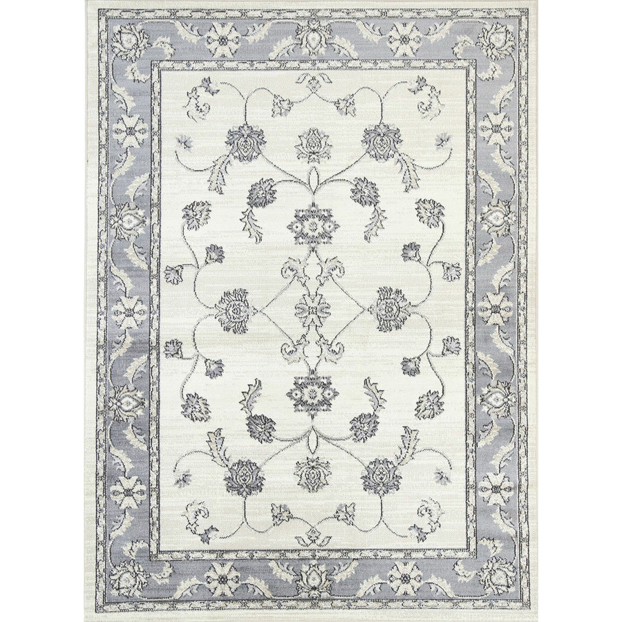 Arya Cream Grey Oriental Rug 160x220 cm