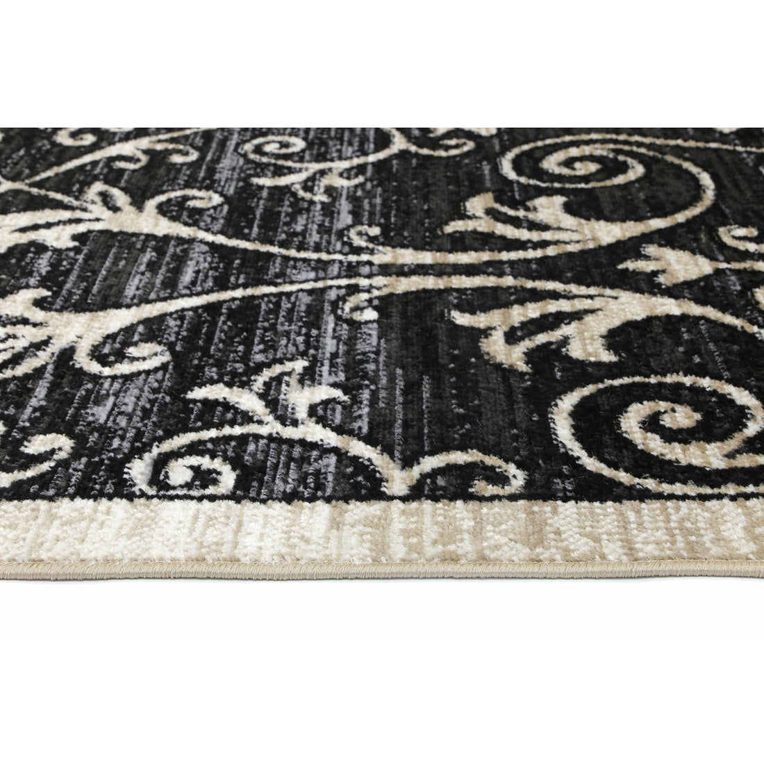 Arya Grey Beige Ikat Rug 160x220 cm