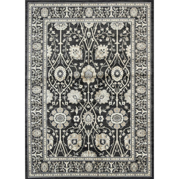 Arya Grey Oriental Rug 160x220 cm