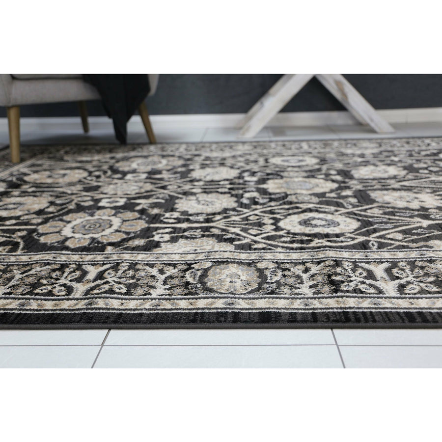 Arya Grey Oriental Rug 160x220 cm