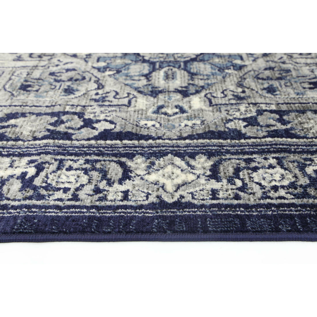 Arya Navy Blue Transitional Rug 160x220 cm