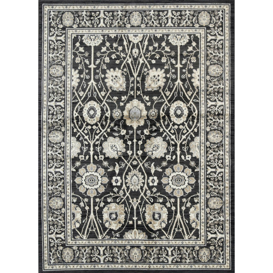 Arya Grey Oriental Rug 80x300 cm