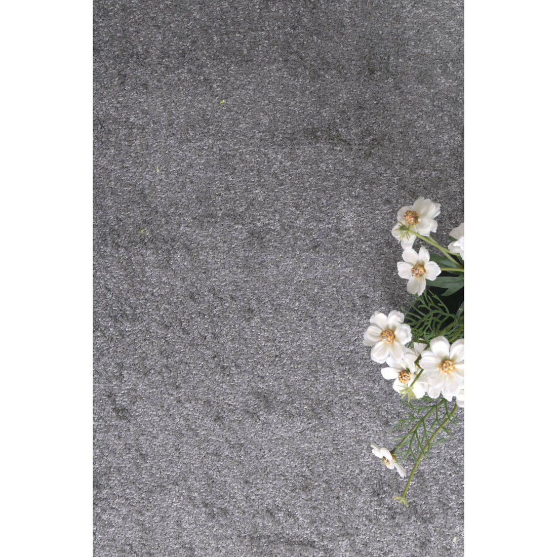 Atta Grey Red Border Rug 160x220 cm