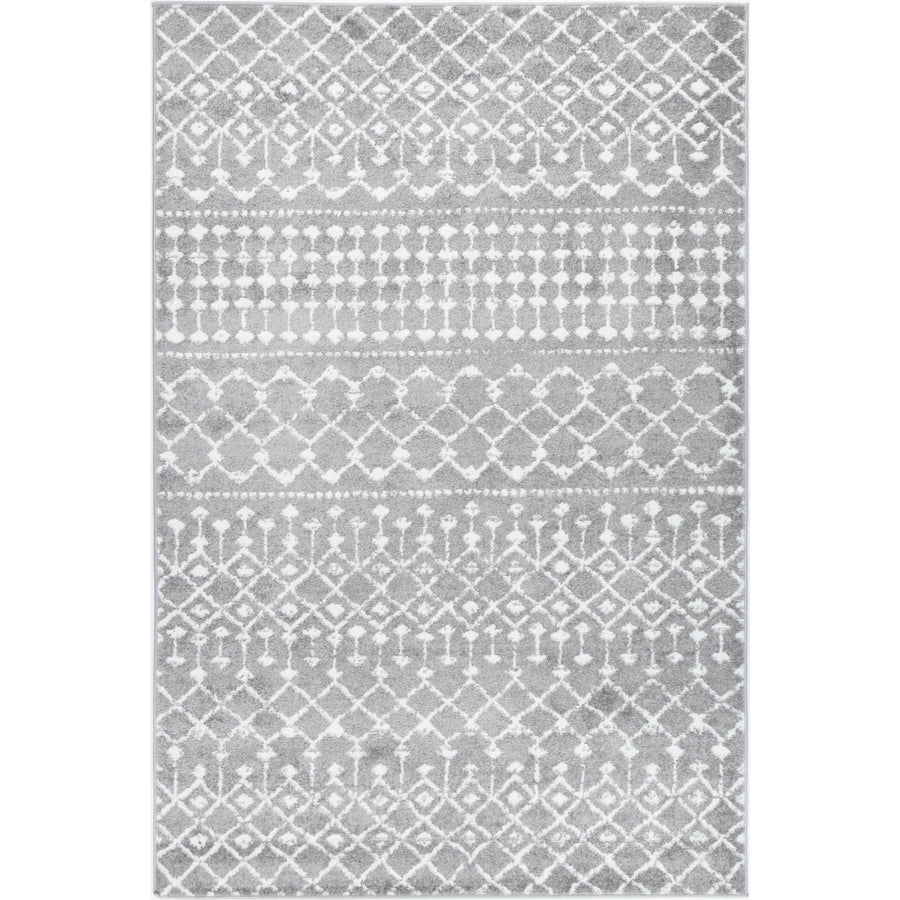 Ermina Tribal Grey Rug 160x230cm