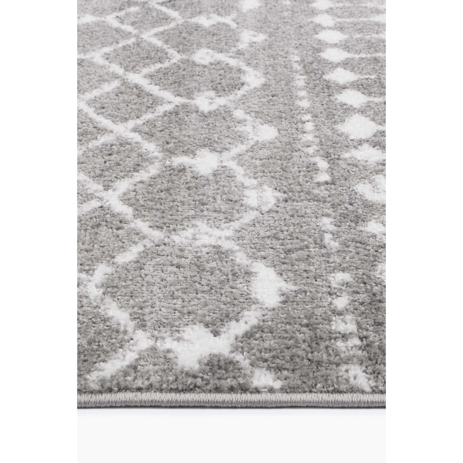 Ermina Tribal Grey Rug 240x330cm