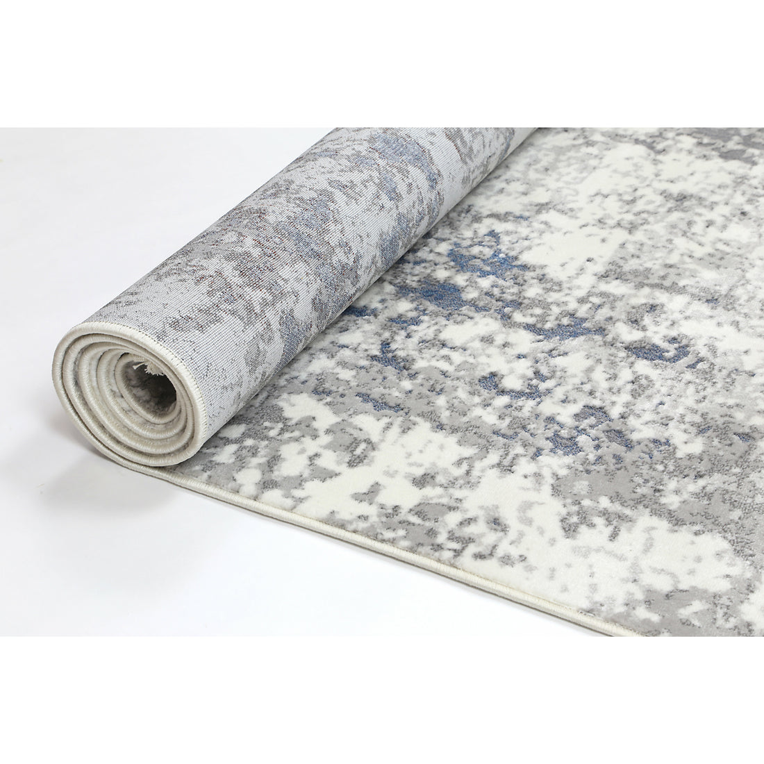 Cordelia One Modern Grey Blue Rug 200x290 cm