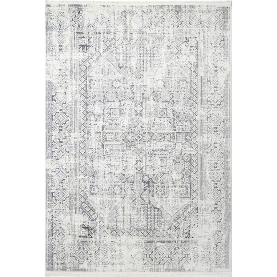 Cordelia Panel Grey Rug 240x330 cm