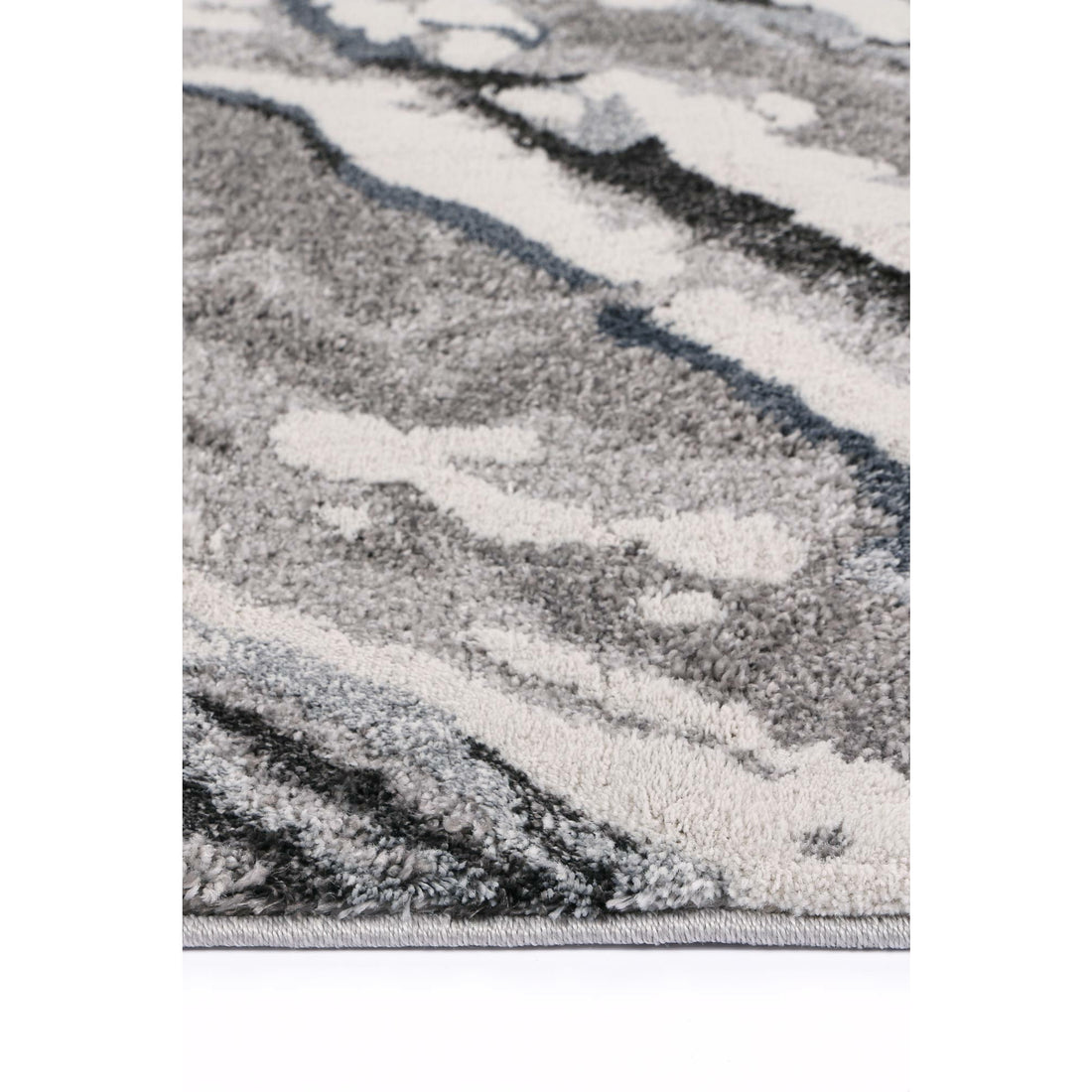 Yuzil Multi Abstract Wave Rug 120x170cm