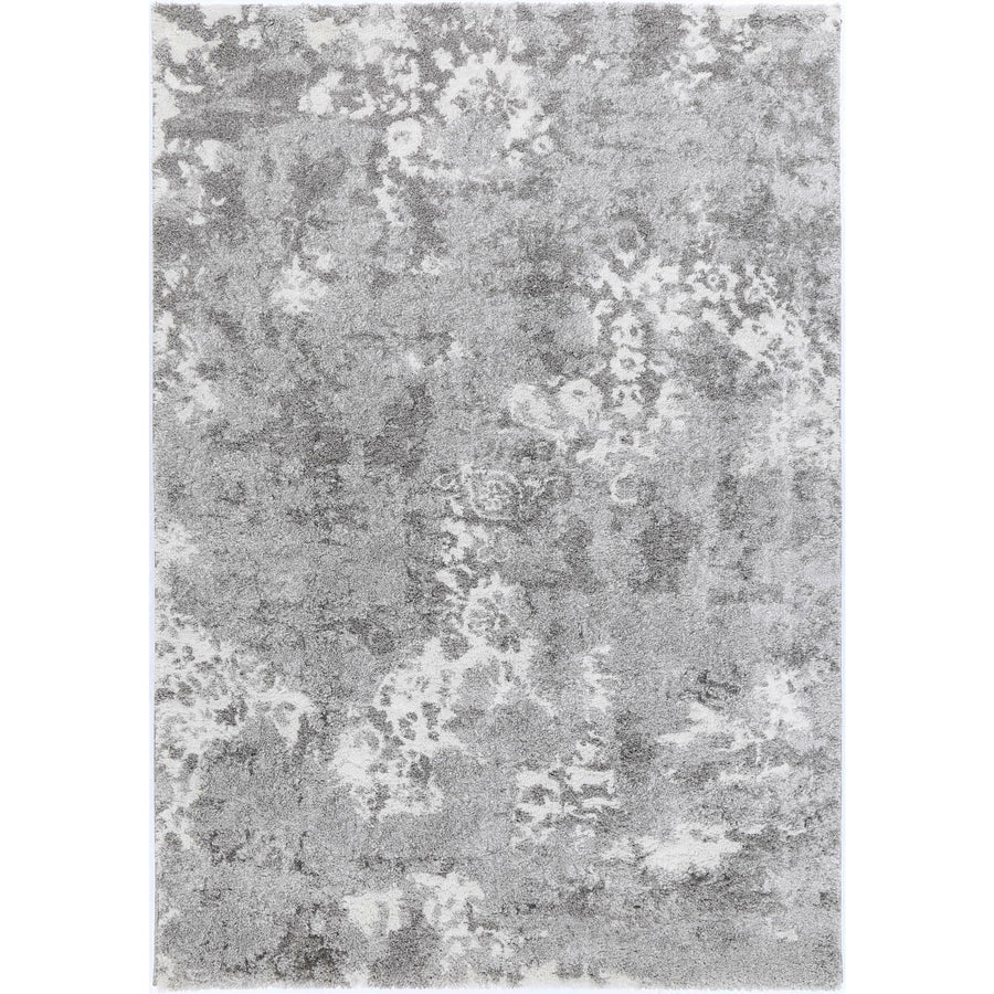 Yuzil Grey Transitional Floral Rug 120x170cm