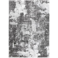 Yuzil White Grey Abstract Rug 160x230cm