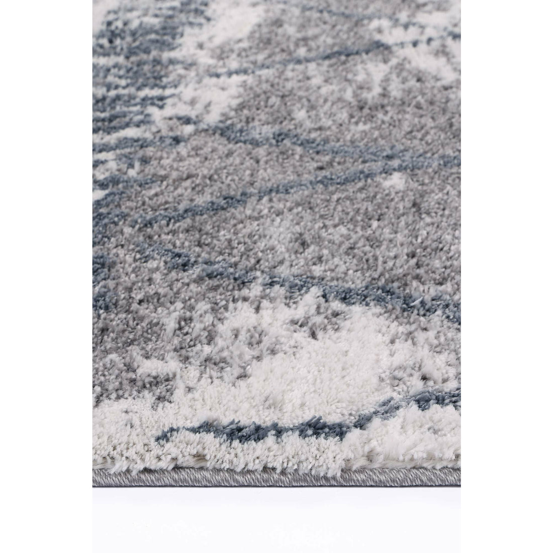 Yuzil Blue Abstract Rug 160x230cm