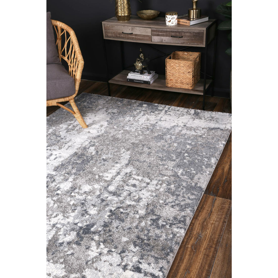 Yuzil Multi Abstract Rug 200x290cm