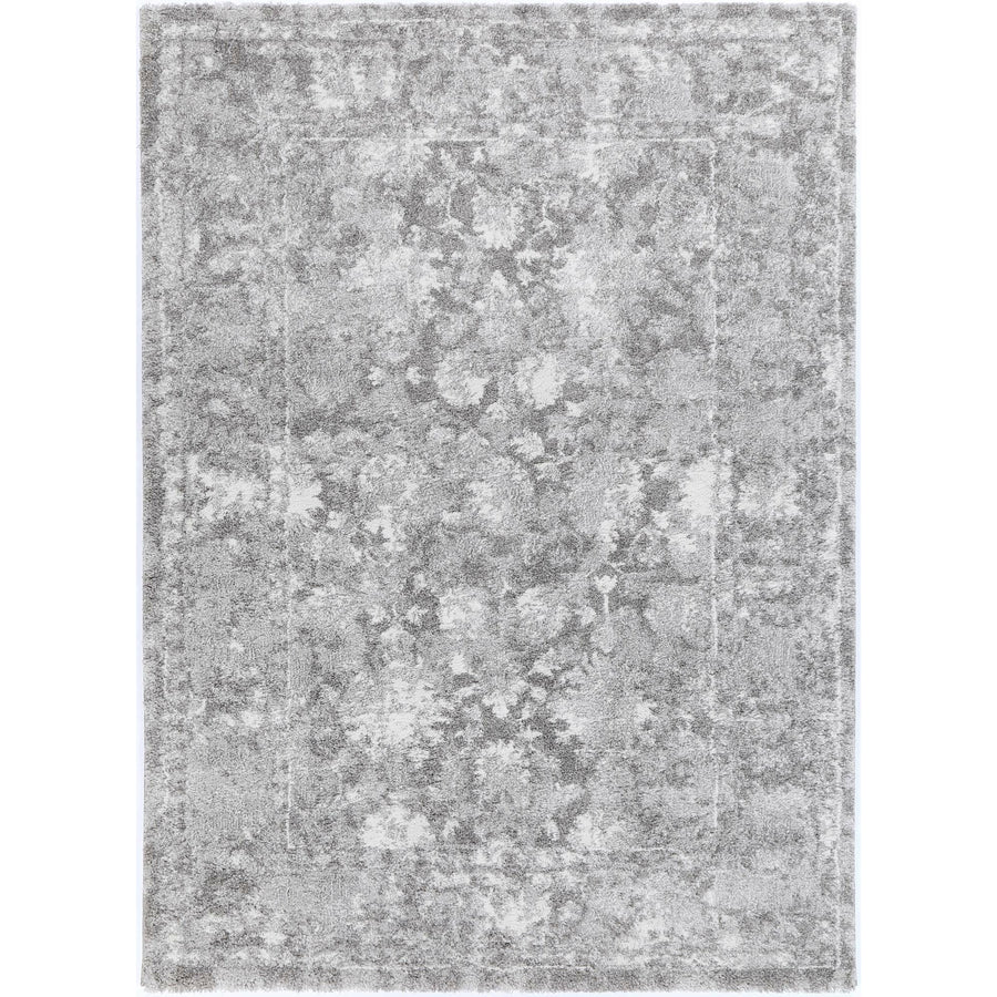 Yuzil Grey Floral Rug 200x290cm