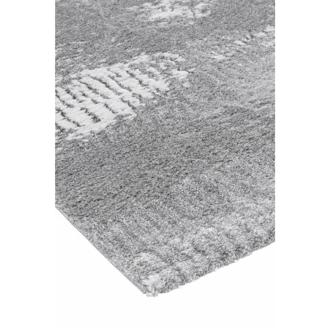 Yuzil Grey Abstract Rug 280x380cm