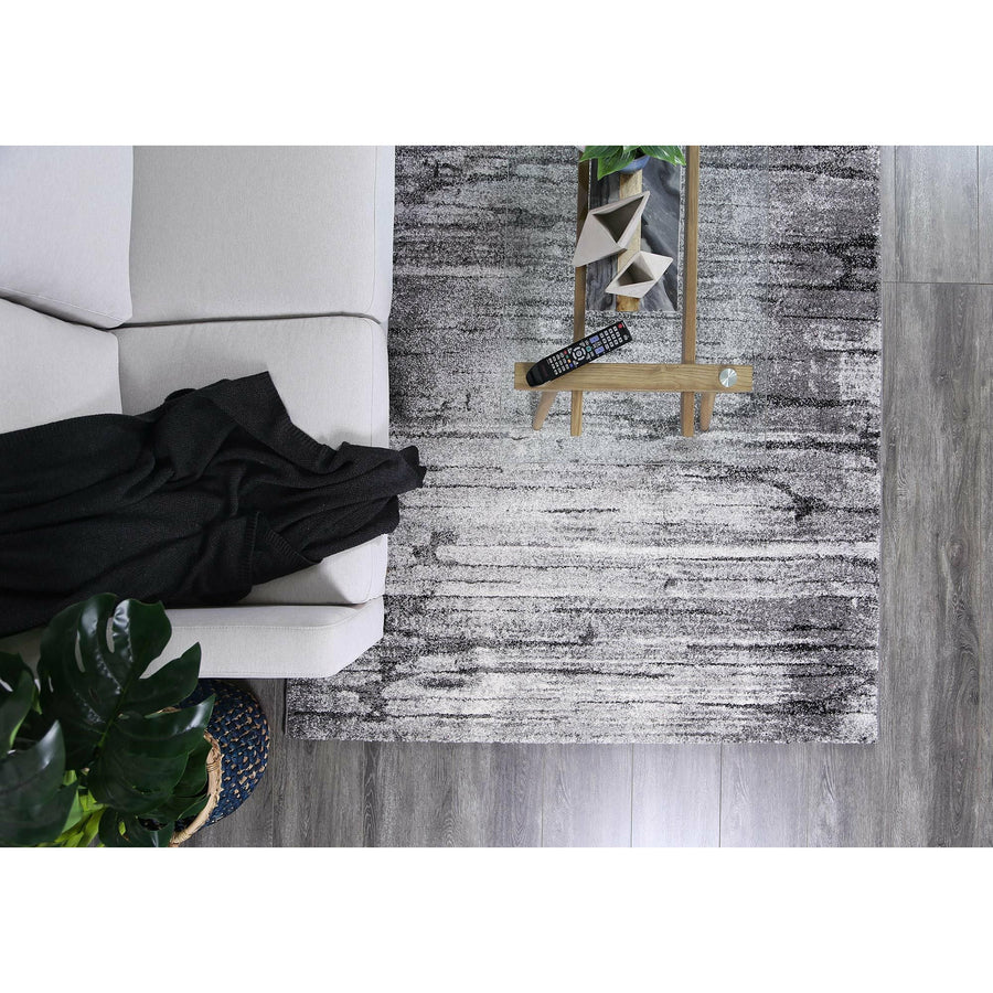 Vision Grey Modern Rug 160x230cm