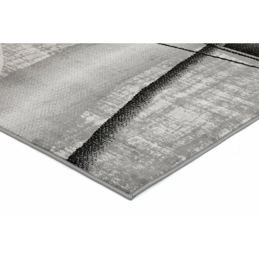 Allure Modern Artistic Grey Rug 240x330 cm