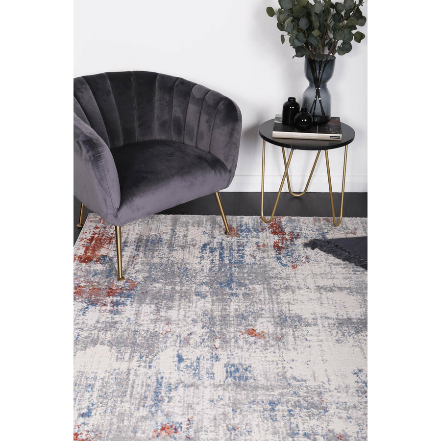 Amelia Grey Multi Modern Rug 160x230 cm