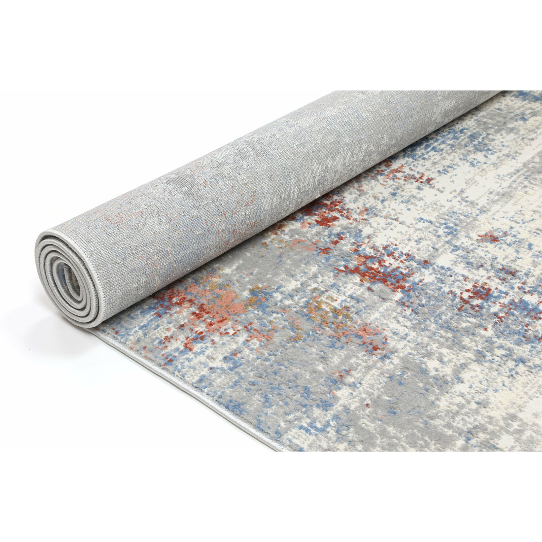 Amelia Grey Multi Modern Rug 160x230 cm