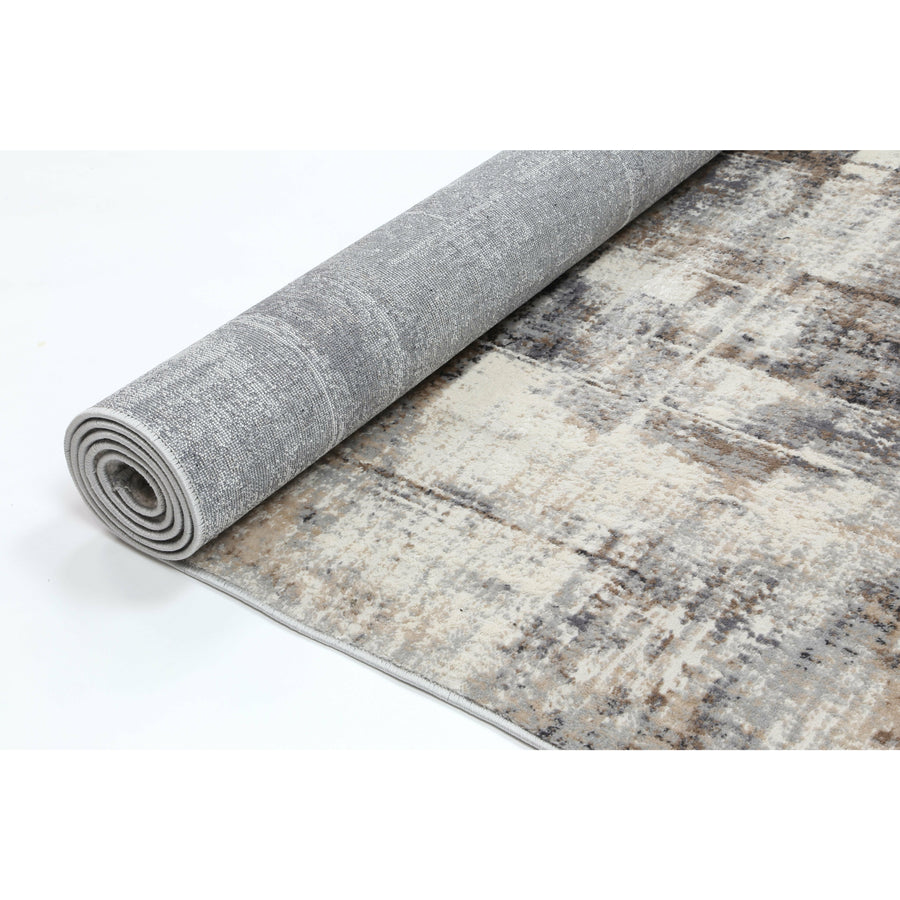 Amelia Beige Grey Modern Rug 160x230 cm