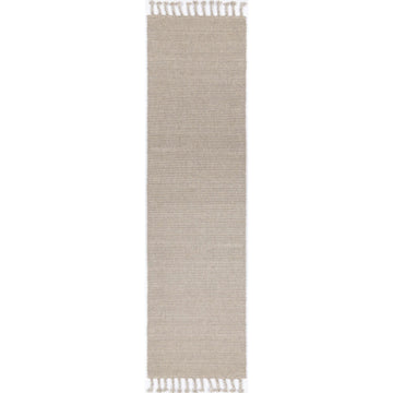 Leilani Modern Wool Ash Rug 80x300cm