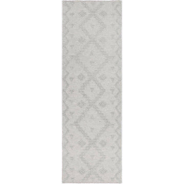 Leilani Boho Chic Grey Rug 80x300cm