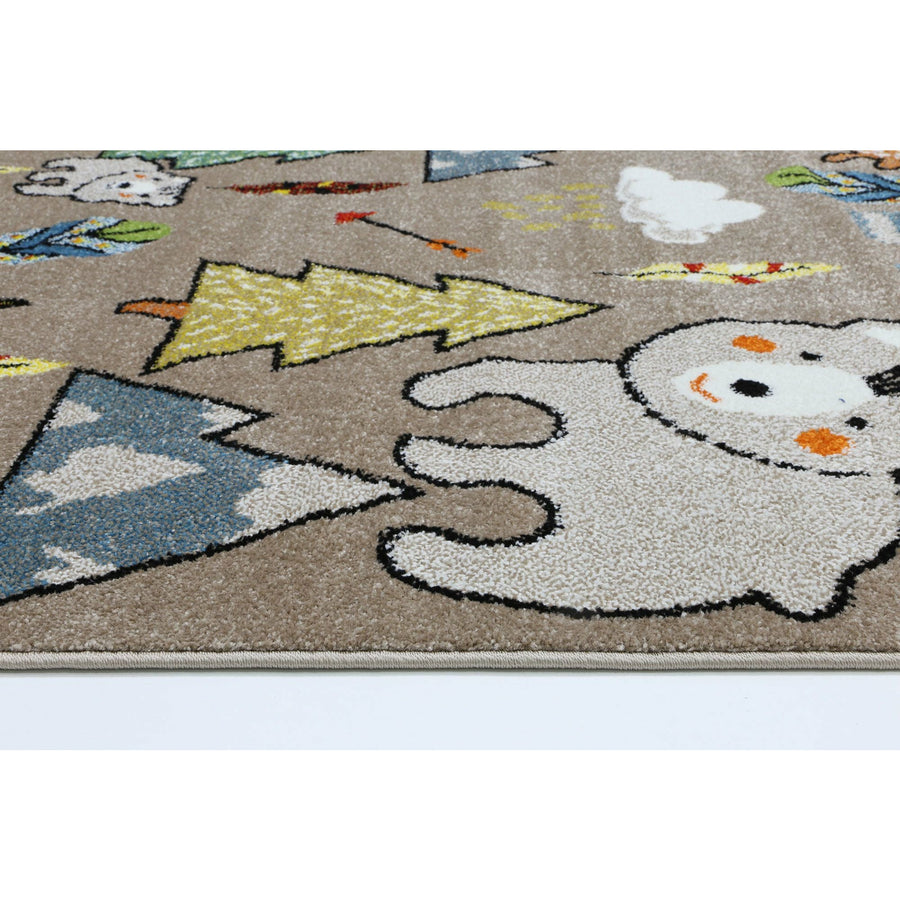 Nova Kids Beige Adventure Rug 120x170 cm