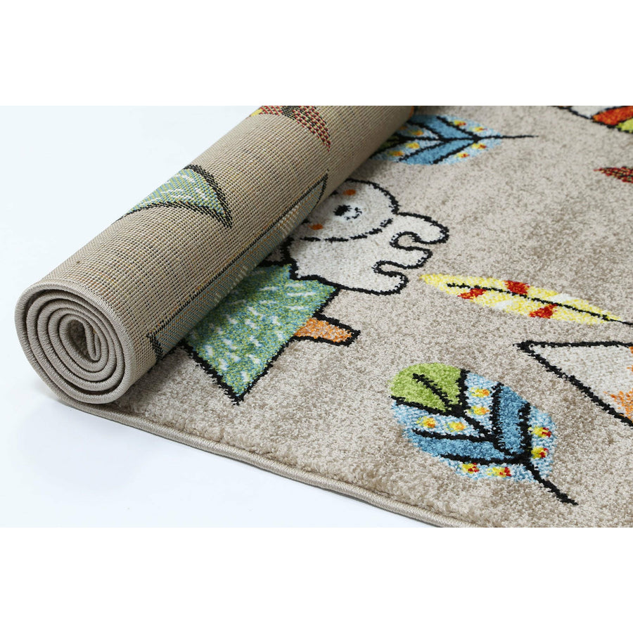 Nova Kids Beige Adventure Rug 120x170 cm