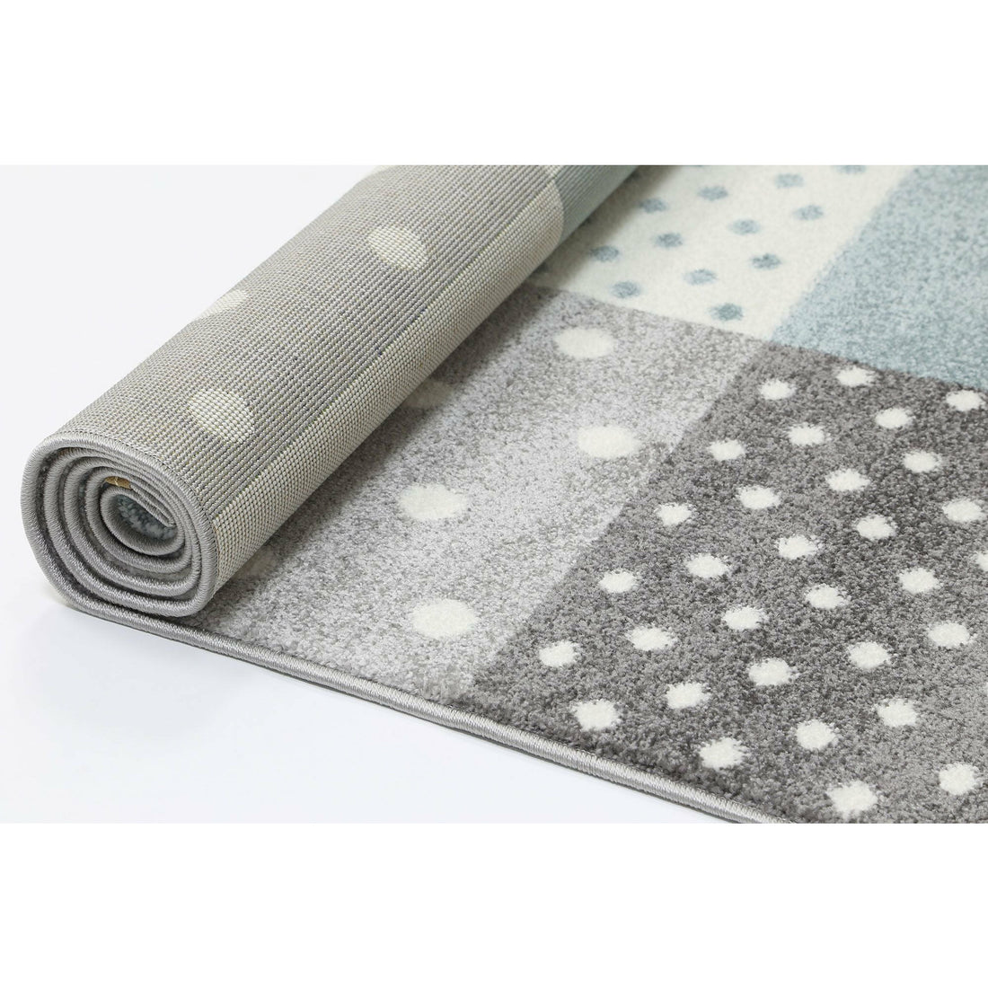 Nova Kids Blue Grey Stars & Moon Rug 120x170 cm