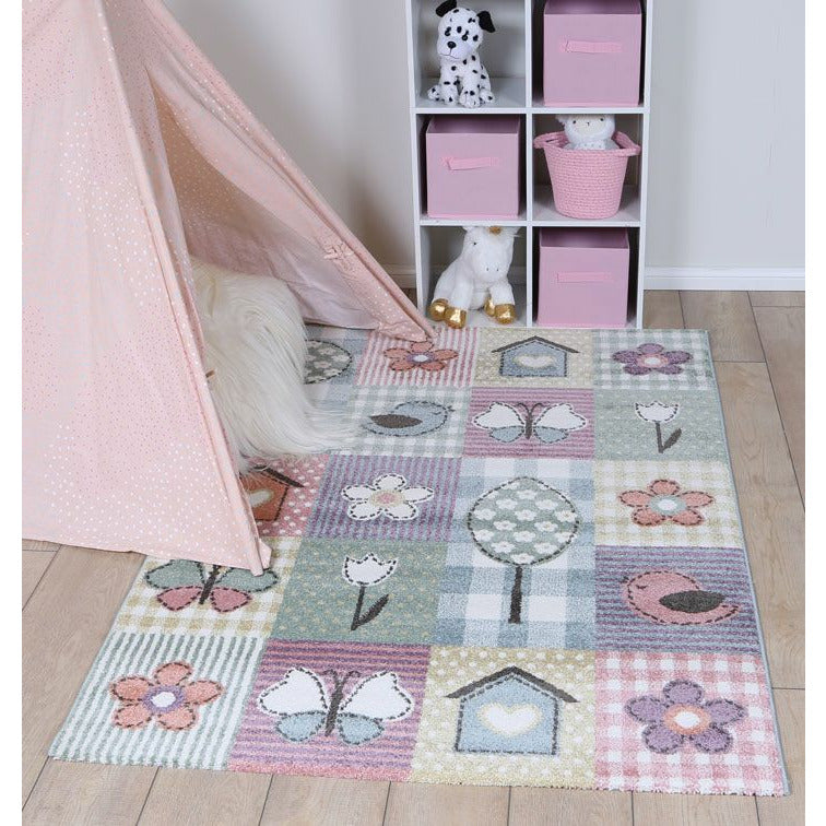 Nova Kids Multi Patch Rug 120x170 cm