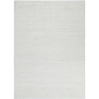 Zayna Cue White Wool Blend Rug 160x230cm