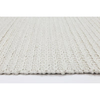 Zayna Cue White Wool Blend Rug 160x230cm