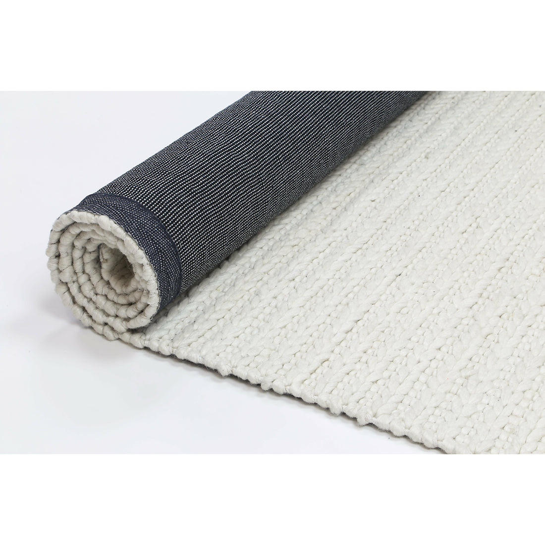 Zayna Cue White Wool Blend Rug 160x230cm