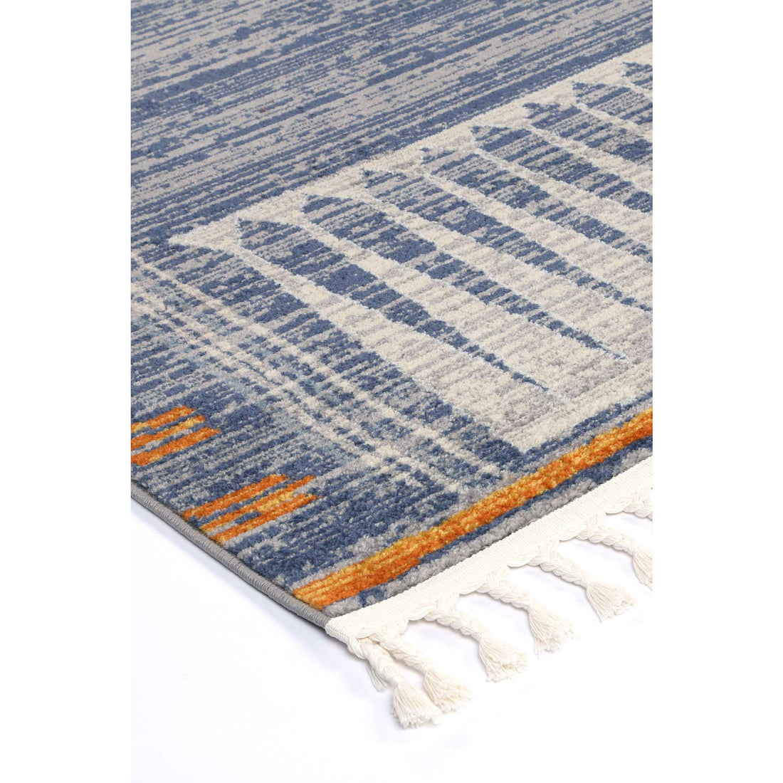 Pasto Tribal Blue Rug 200x290cm