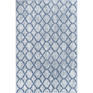 Windjana Lattice Blue Rug 160x230cm