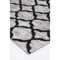 Windjana Lattice Charcoal Rug 160x230cm